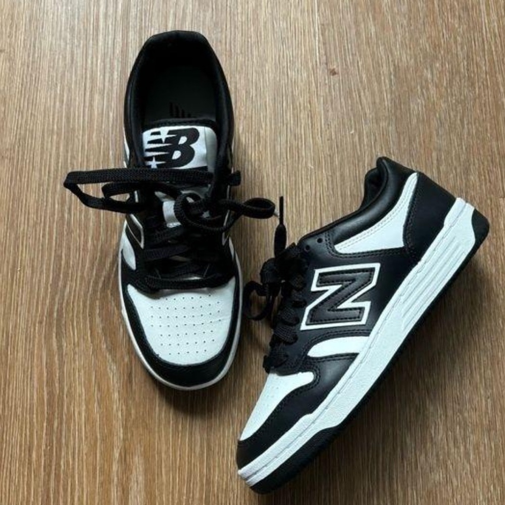 New Balance Classic Black and White Shoes